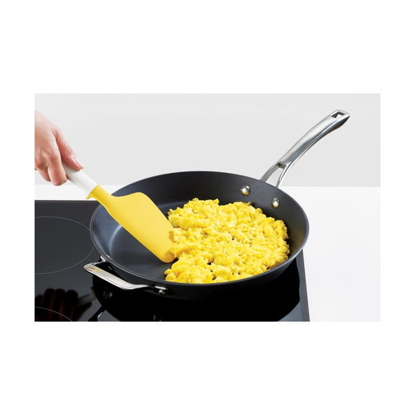 Dzeltena un balta silikona lāpstiņa Joseph Joseph Elevate-image-3