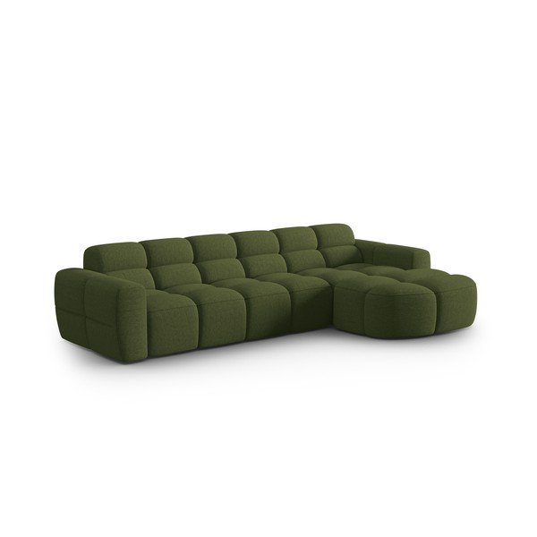 Zaļš stūra dīvāns Lisa – Micadoni Home-image-3
