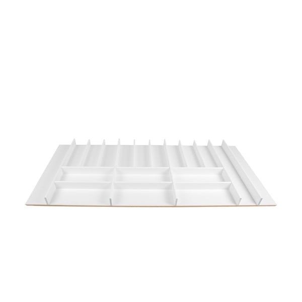 Balts galda piederumu organizators 108 x 47 cm Wood Line – Elletipi