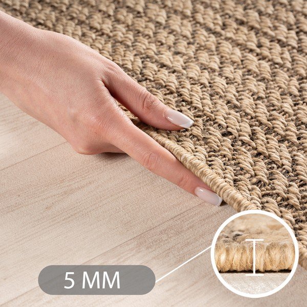 Brūns iekštelpu un āra paklājs 280x370 cm Timber – Ayyildiz Carpets-image-2