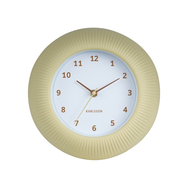 Sienas pulkstenis ø 25 cm Tender Rib – Karlsson