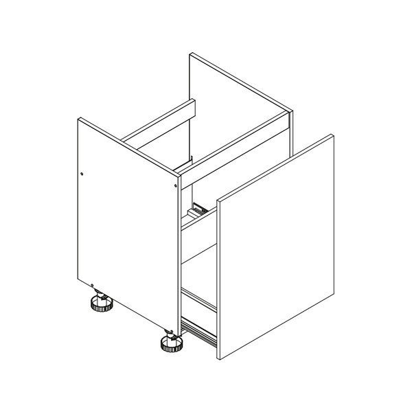 Virtuves skapītis izlietnei (platums 60 cm) Kai – STOLKAR-image-2