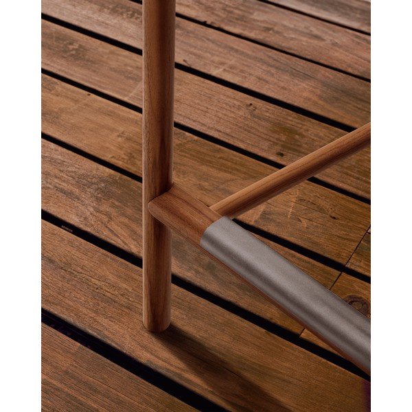 Dabīga toņa masīvkoka dārza bāra krēsls Turqueta – Kave Home-image-4