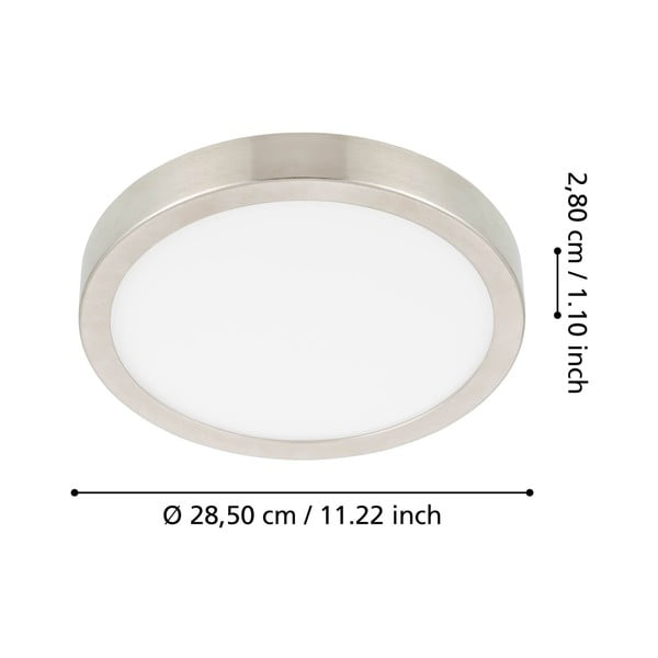 Pelēka LED griestu lampa FUEVA 5 – EGLO-image-2