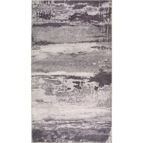 Pelēks mazgājams paklājs 200x80 cm – Vitaus