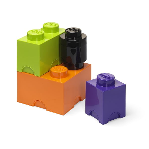 Plastmasas uzglabāšanas kastes bērniem (4 gab.) Box – LEGO®