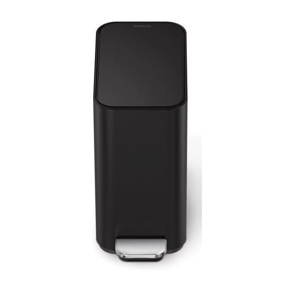 Tērauda atkritumu tvertne ar pedāli 5 l – simplehuman-image-3