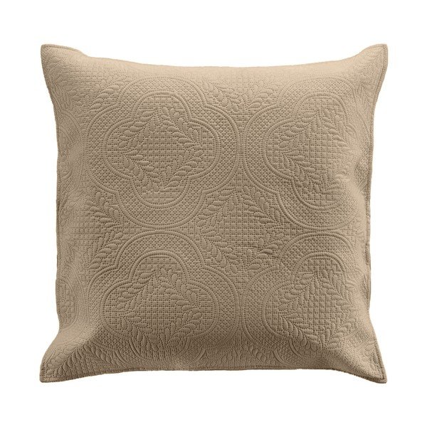 Gaiši brūns mikrošķiedras gultas pārklāja un spilvendrānas komplekts 240x260 cm Romane – douceur d'intérieur-image-4