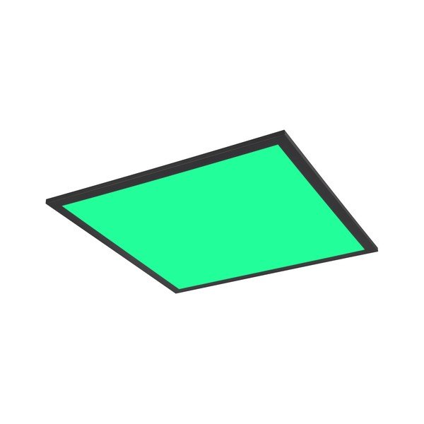 Melna LED griestu lampa 44.5x44.5 cm Beta – Reality-image-3