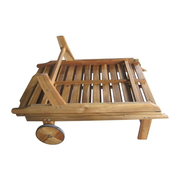 Saliekamais dārza atpūtas krēsls no eikalipta koka Garden Pleasure Palm Springs-image-3