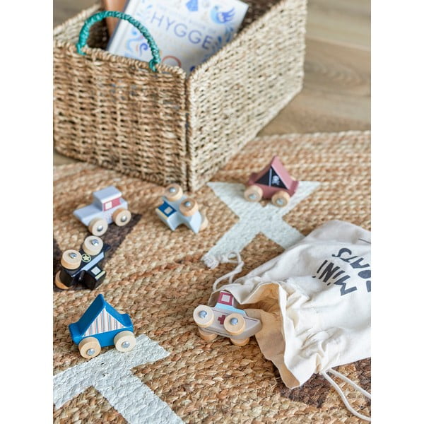 Koka bērnu rotaļu mašīna Lissen – Bloomingville Mini-image-1