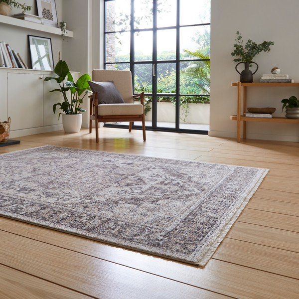 Pelēks/bēšs paklājs 120x170 cm Vintage – Think Rugs-image-2