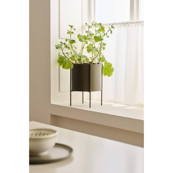 Metāla puķu pods ø 25 cm Milton – Ellos Home-image-1