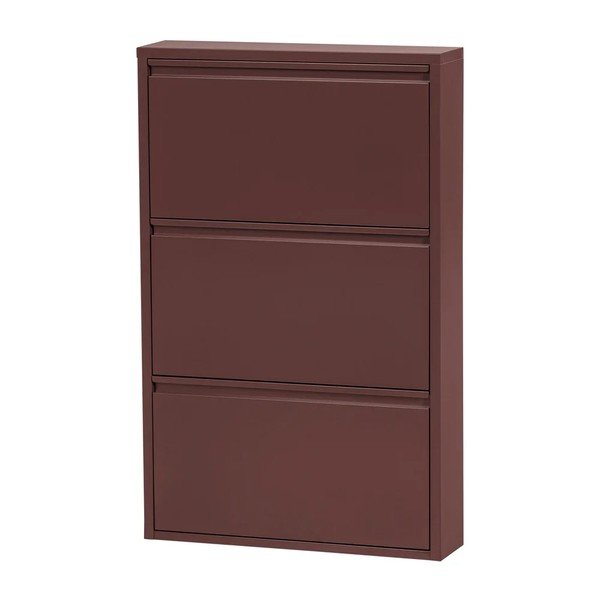 Bordo metāla atverams apavu plaukts 66x103x16 cm Sabine – WOOOD