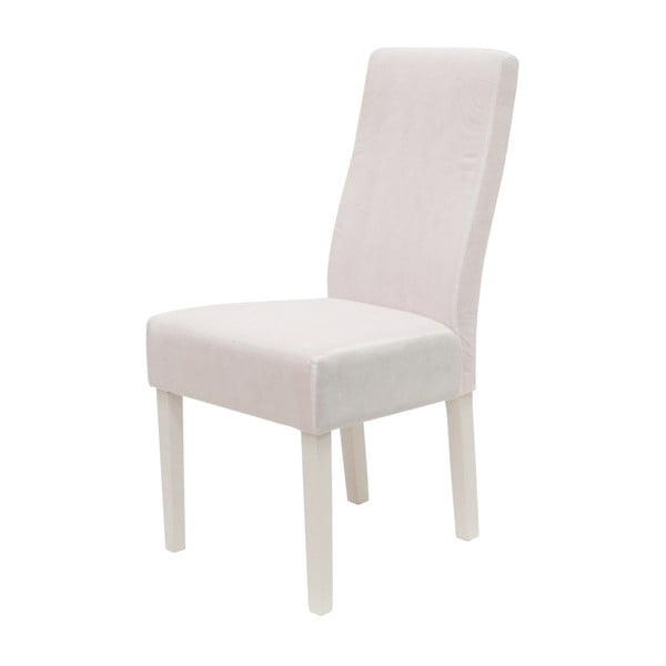 Balts pusdienu krēsls ar baltām kājām Canett Titus
