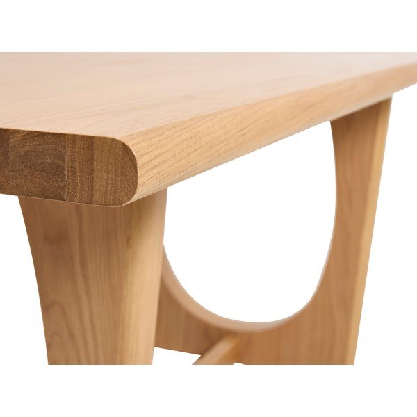 Izvelkams ēdamgalds ar ozolkoka imitāciju 95x180 cm Flow – Unique Furniture-image-4