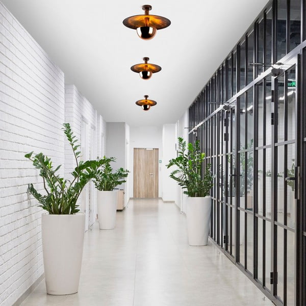 Vara krāsas griestu lampa ar metāla abažūru ø 48 cm Kurt – Opviq lights-image-3