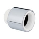 Dušas galvas stiprinājums sudraba krāsā Wenko