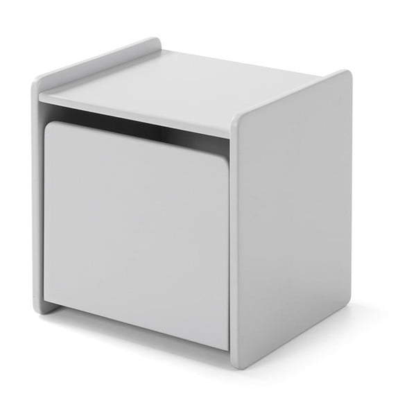 Pelēks naktsgaldiņš Vipack Kiddy