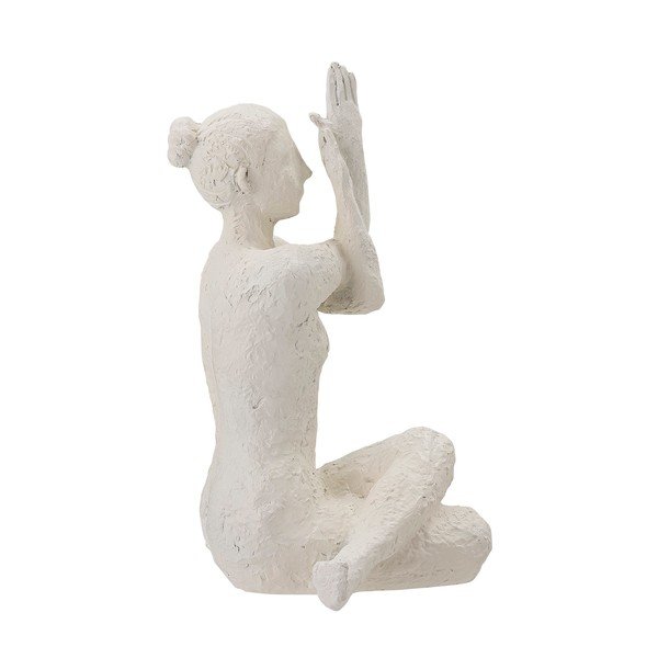 Balta statuete Bloomingville Adalina, augstums 17,5 cm-image-4