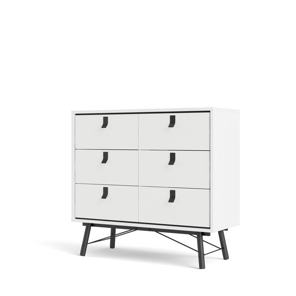 Balta kumode Tvilum Ry, 102 x 95 cm-image-3