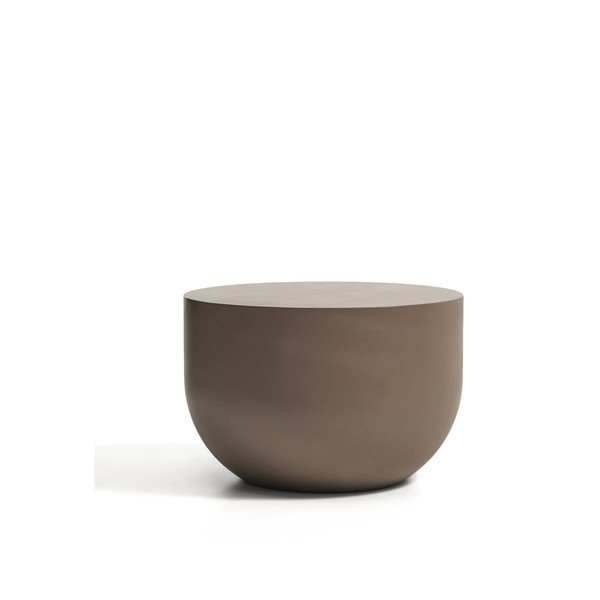 Betona apaļš dārza kafijas galdiņš ø 60 cm Garbet – Kave Home