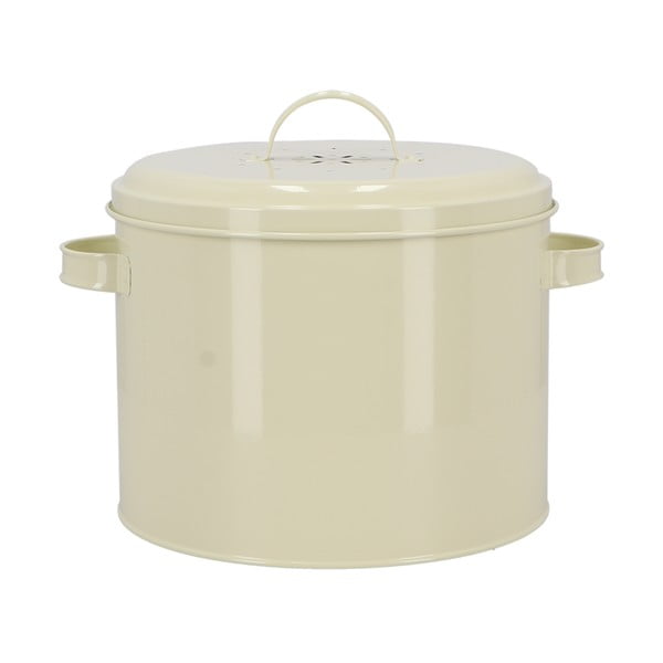 Balts kompostējams atkritumu konteiners 6,3 l Vintage - Esschert Design-image-4