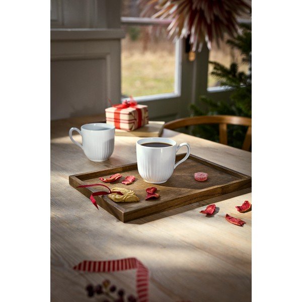 Balta porcelāna krūze 250 ml Hammershøi – Kähler Design-image-2