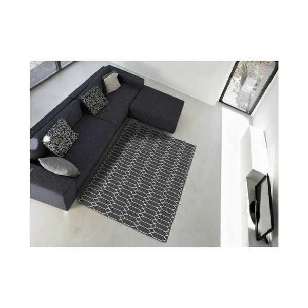 Paklājs Universal Denmark Black, 160 x 230 cm-image-1