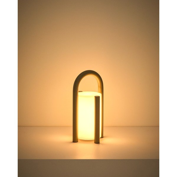 LED pārvietojams āra gaismeklis ar USB ø 14 cm Leros – Kave Home-image-4