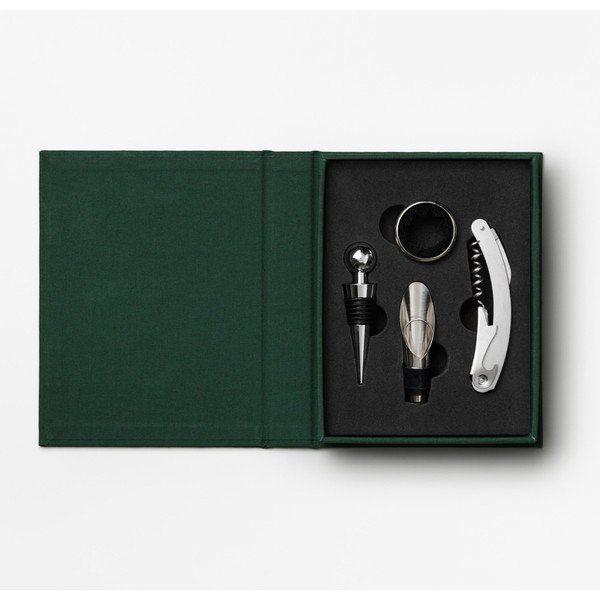 Nerūsējošā tērauda vīna piederumi The Essentials Wine Tools – Printworks