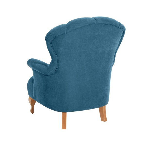 Benzīna zils krēsls Max Winzer Camilla Velor-image-1