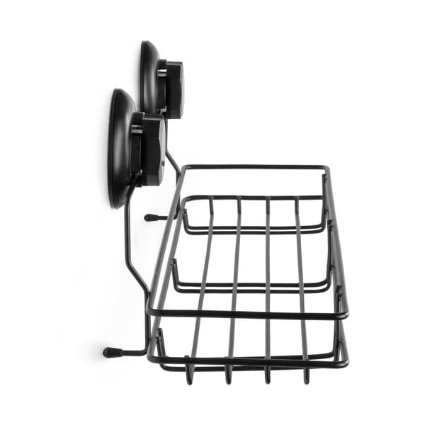 Melns virtuves plaukts Compactor Bestlock Black Kitchen Shelf, 45,5 x 12 cm-image-4