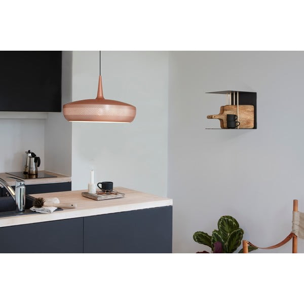 Antracīta pelēks metāla sienas plaukts Teaser – UMAGE-image-1