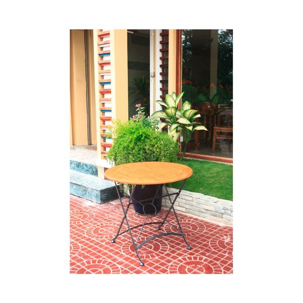Apaļš dārza ēdamgalds ø 80 cm Vienna – Garden Pleasure-image-1