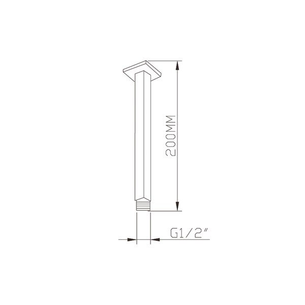 Spīdīgas sudraba krāsas misiņa dušas savienojuma daļa – Sapho-image-1