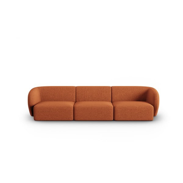 Oranžs dīvāns 259 cm Shane – Micadoni Home
