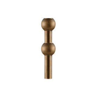 Bronzas krāsas metāla vāze (augstums 10 cm) Nagel – STOFF Nagel