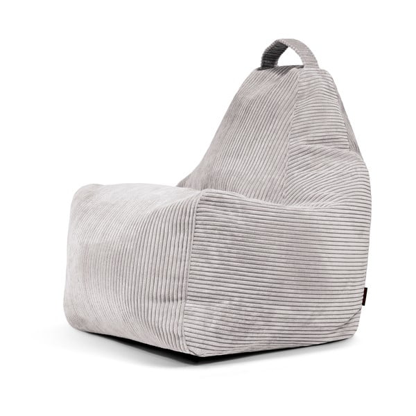 Gaiši pelēks velveta sēžammaiss Play Amuse – SLOWDOWN