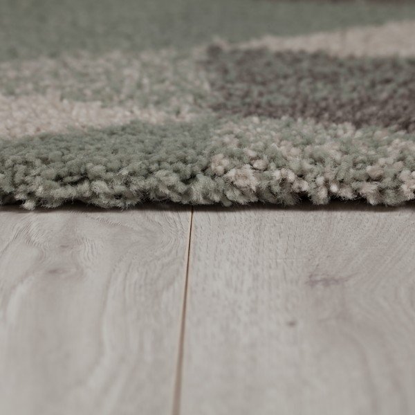 Zaļš un krēmkrāsas paklājs Flair Rugs Nuru, 160 x 230 cm-image-4