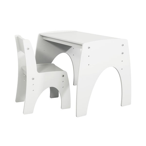 Balts bērnu krēsls Klips – Pinio-image-3