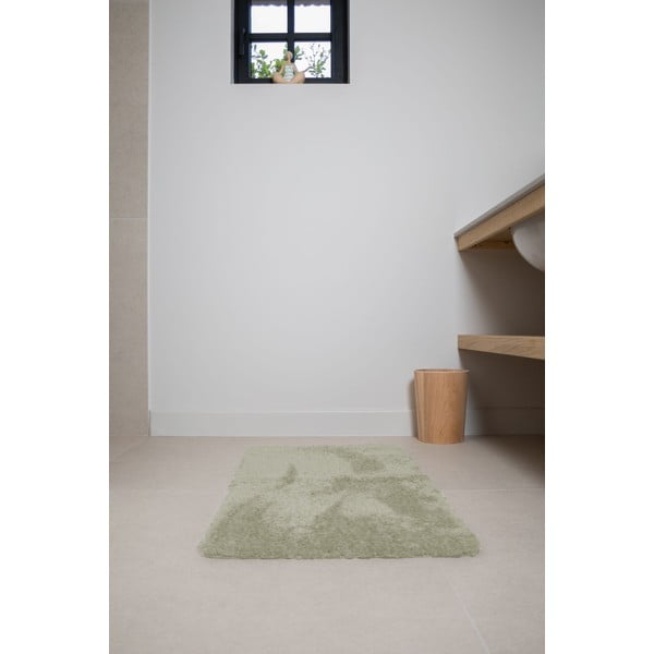 Bēšs neslīdošs vannasistabas paklājs Tiseco Home Studio Jule, 60 x 60 cm-image-1