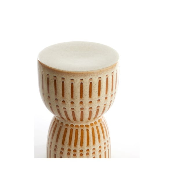 Keramikas apaļš sānu galdiņš ø 28,5 cm Finca – Light & Living-image-1