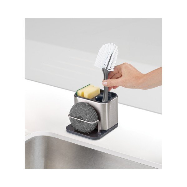 Nerūsējošā tērauda mazgāšanas līdzekļu turētājs Joseph Joseph Tidy, 12 x 12,8 cm-image-1