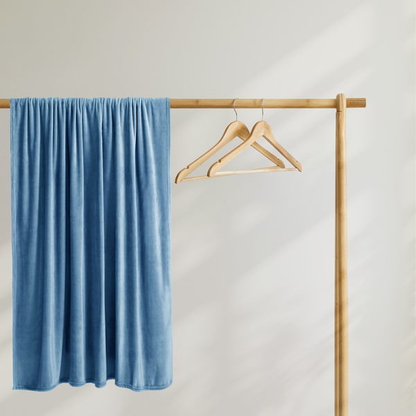 Tumši zila mikrošķiedras sega DecoKing Mic, 160 x 210 cm-image-4