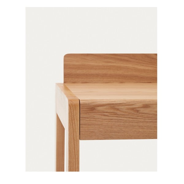 Darba galds ar oškoka imitācijas galda virsmu 60x120 cm Arandu – Kave Home-image-4