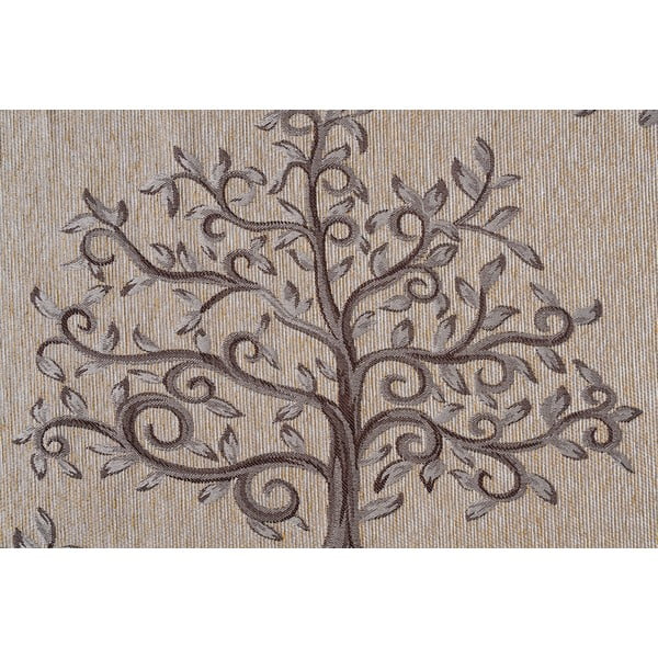 Brūns/bēšs aizkars 140x260 cm Erinn – Mendola Fabrics-image-4