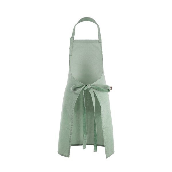 Zaļš kokvilnas priekšauts Tiseco Home Studio-image-2