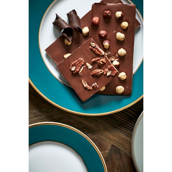 Zaļganzils porcelāna deserta šķīvis ø 20,5 cm Ginger – Côté Table-image-2