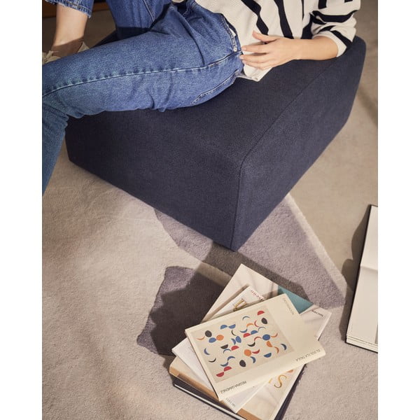 Tumši zils kāju soliņš Neom – Kave Home-image-3